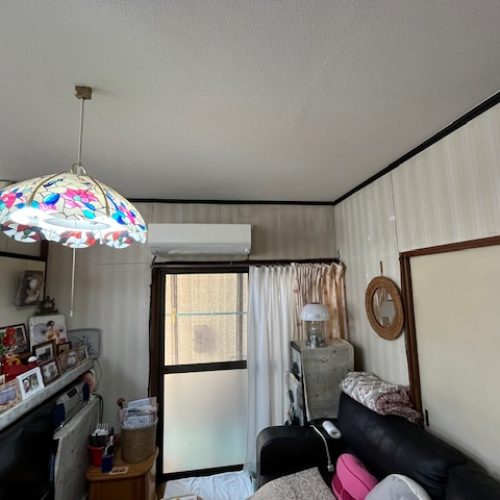 F邸天井クロス貼替2025.11完