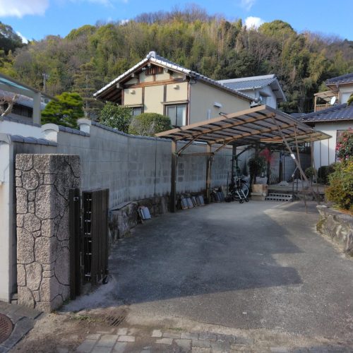 H邸駐車場拡張工事_施工前_02