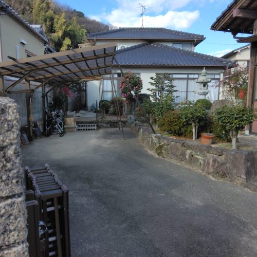 H邸駐車場拡張工事_施工前_03