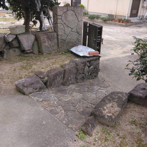 H邸駐車場拡張工事_施工前_06