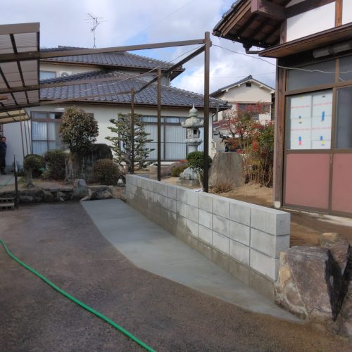 H邸駐車場拡張工事_施工後_02