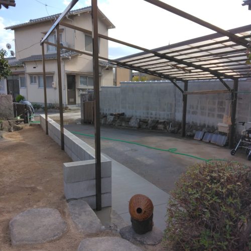 H邸駐車場拡張工事_施工後_05