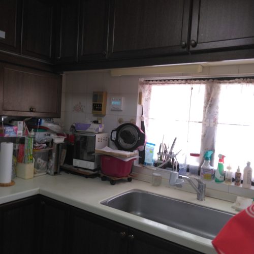 I邸_システムキッチン_施工前04