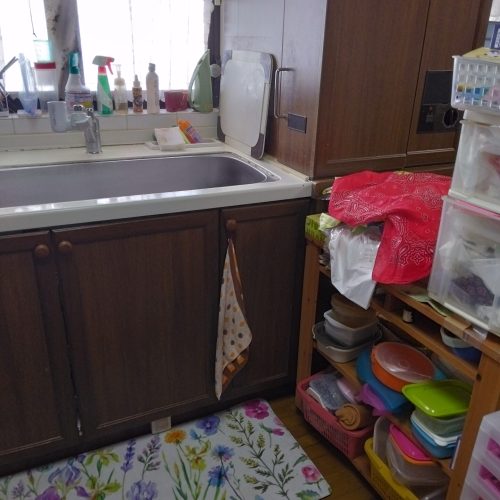 I邸_システムキッチン_施工前06