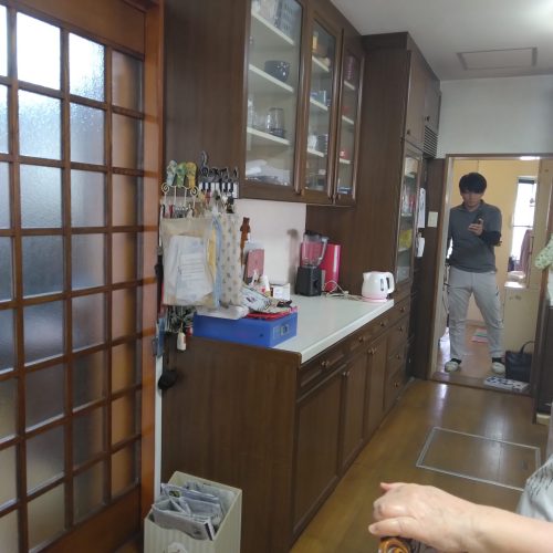 I邸_システムキッチン_施工前09