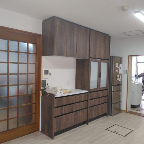 I邸_システムキッチン_施工後02