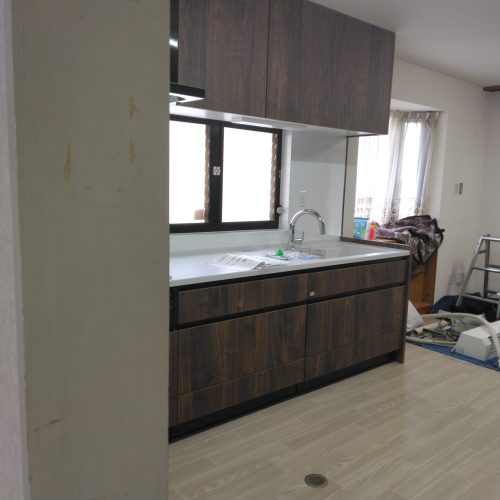 I邸_システムキッチン_施工後07