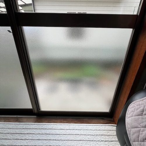 N邸ガラス交換完１