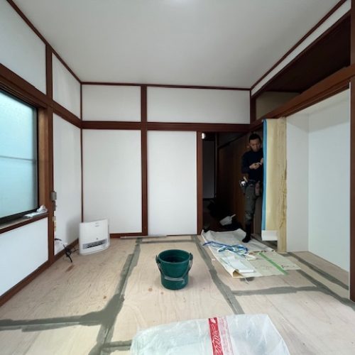 N邸和室改修施工中 (10)