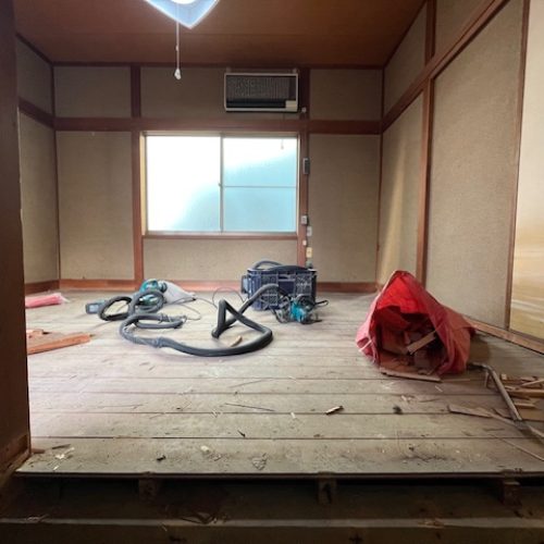 N邸和室改修施工中 (7)