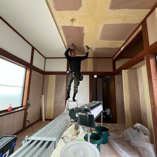 N邸和室改修施工中 (9)