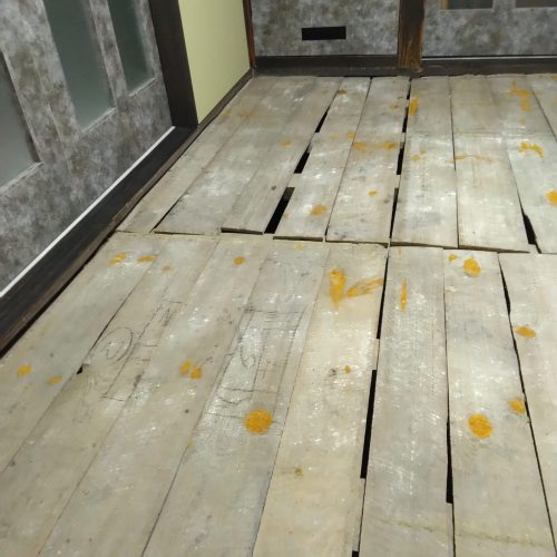 S邸_畳下座板取替_施工途中05