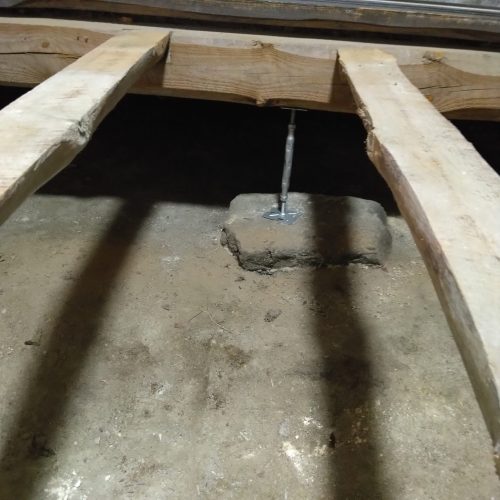 S邸_畳下座板取替_施工途中07