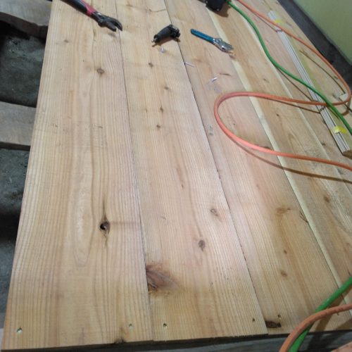 S邸_畳下座板取替_施工途中10