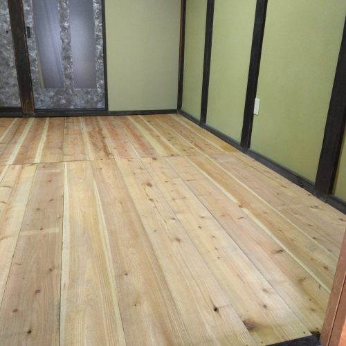 S邸_畳下座板取替_施工途中15