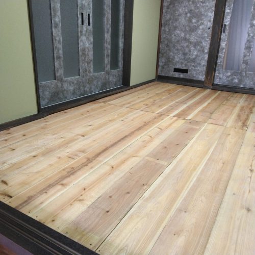 S邸_畳下座板取替_施工途中16