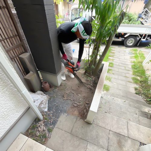 U邸_木伐採_中3