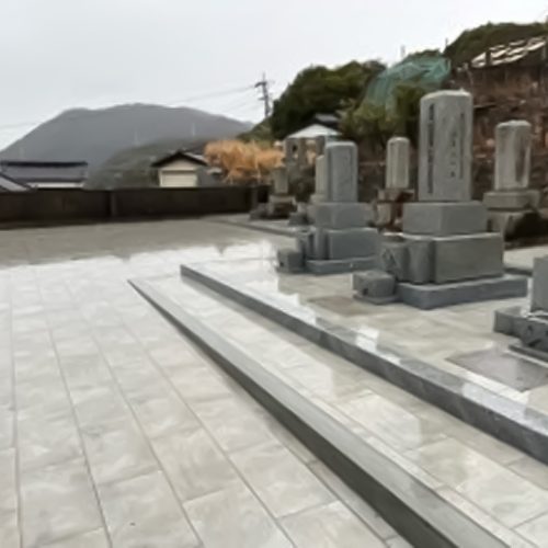 安芸区中野_墓所_施工後01