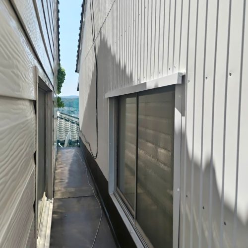 安芸郡F邸外壁板金アフター01