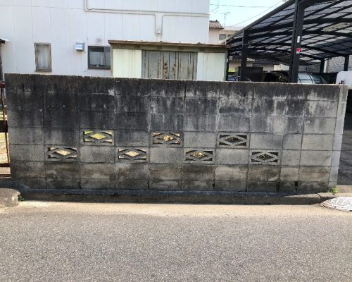 東区_ブロック塀撤去事例 (1)