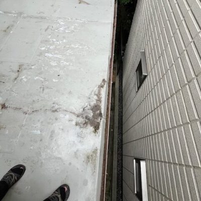 紀伊邸ベランダ床前①