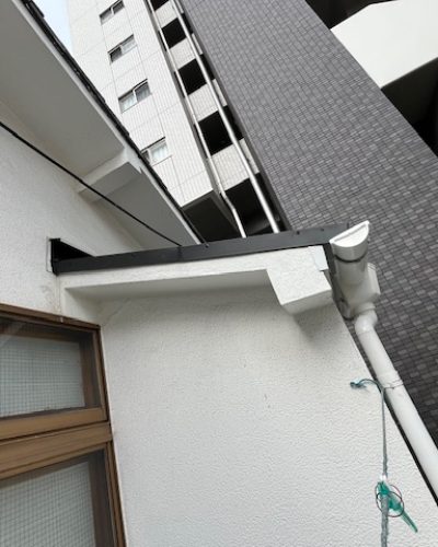 紀伊邸屋根樋完②