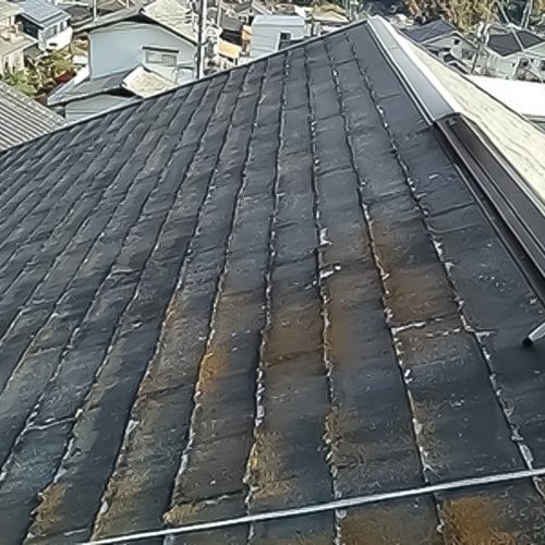 西区己斐上_屋根_施工前01