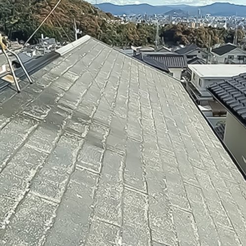 西区己斐上_屋根_施工前02