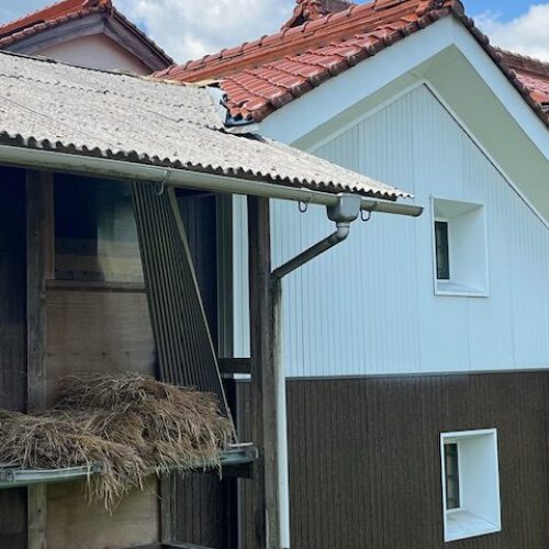 高村納屋屋根４前