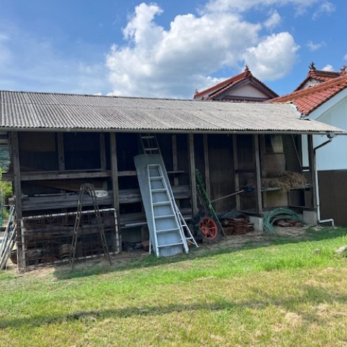 高村納屋屋根５前