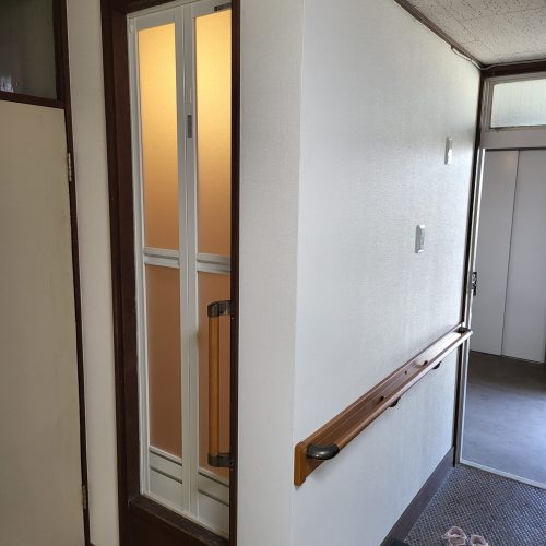 Ｇ邸手摺設置完１